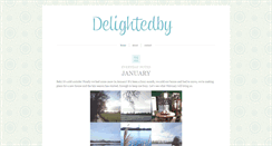 Desktop Screenshot of delightedby.com